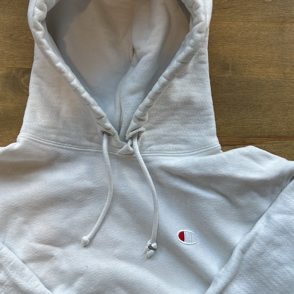 Champion White Hoodie - Picture 2 of 4
